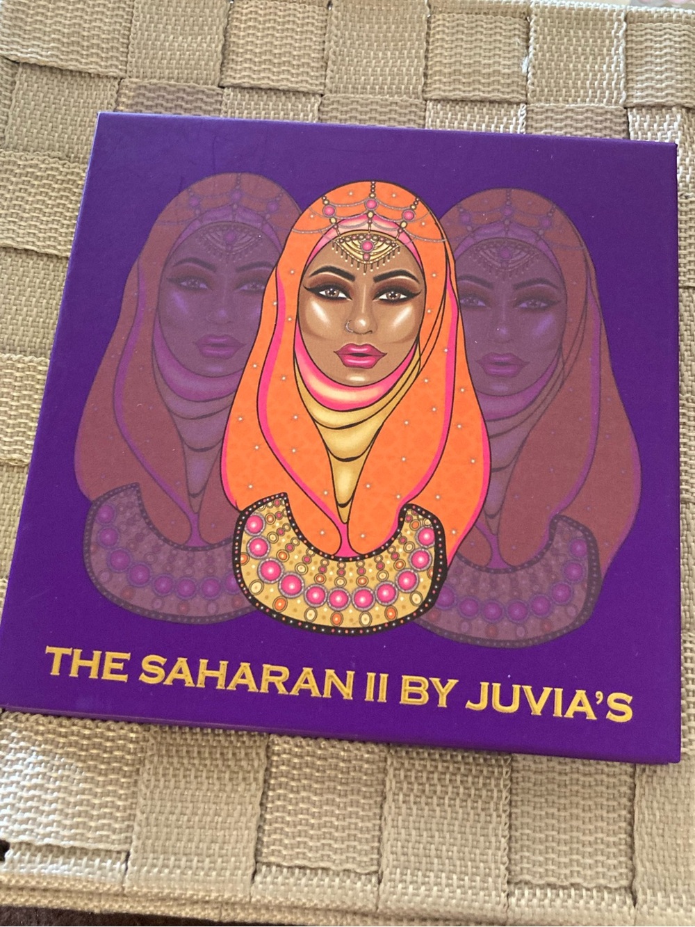 JUVIA'S PLACE 'The Saharan II' Eyeshadow Palette - 9 shades - NEVER USED